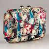 Kotur Morley Baroque Floral Brocade Mini Box Clutch  in Multicolor (teal) - Lyst