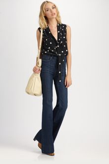 Marc By Marc Jacobs Hot Dot Print Top - Lyst