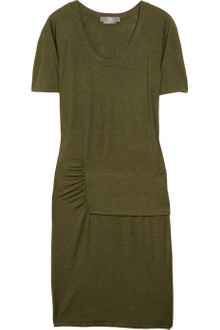 McQ by Alexander McQueen Paneled Stretch-Jersey Dress - Lyst