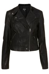 Topshop Clean Pu Biker