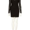 Topshop Hot Black Lace Dress in Black - Lyst