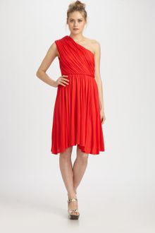 Alice + Olivia Camara Oneshoulder Dress - Lyst