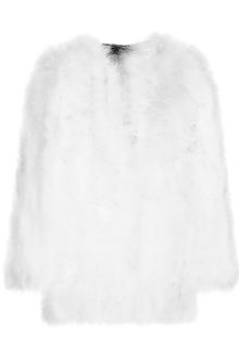 Azzaro Marabou Coat - Lyst