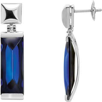 Baccarat So Insomnight Sterling Blue Mordore Earrings - Lyst