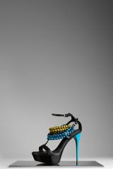 Burberry Beaded Platform Sandal