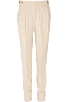 Burberry Prorsum Tapered Stretch-crepe Pants - Lyst