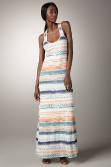 Ella Moss Stripe-print Maxi Dress - Lyst