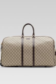 Gucci Gg Plus Wheeled Duffel - Lyst