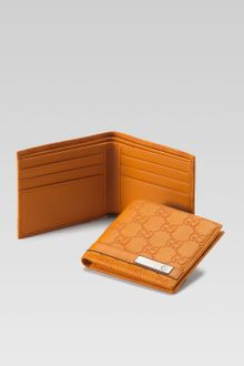 Gucci Bar Gg Wallet, Marigold - Lyst