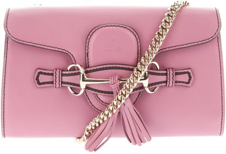 gucci emily bag pink