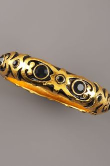Jose & Maria Barrera Scrollwork Hinge Bracelet - Lyst