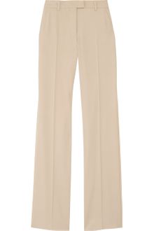 Maison Martin Margiela Wide-leg Wool-blend Crepe Pants - Lyst