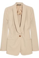 Maison Martin Margiela Wool-blend Crepe Blazer