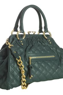 Marc Jacobs Quilted Leather Handbag  - Lyst