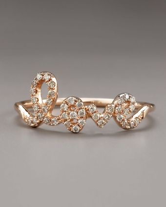 Sydney Evan Love Ring - Lyst