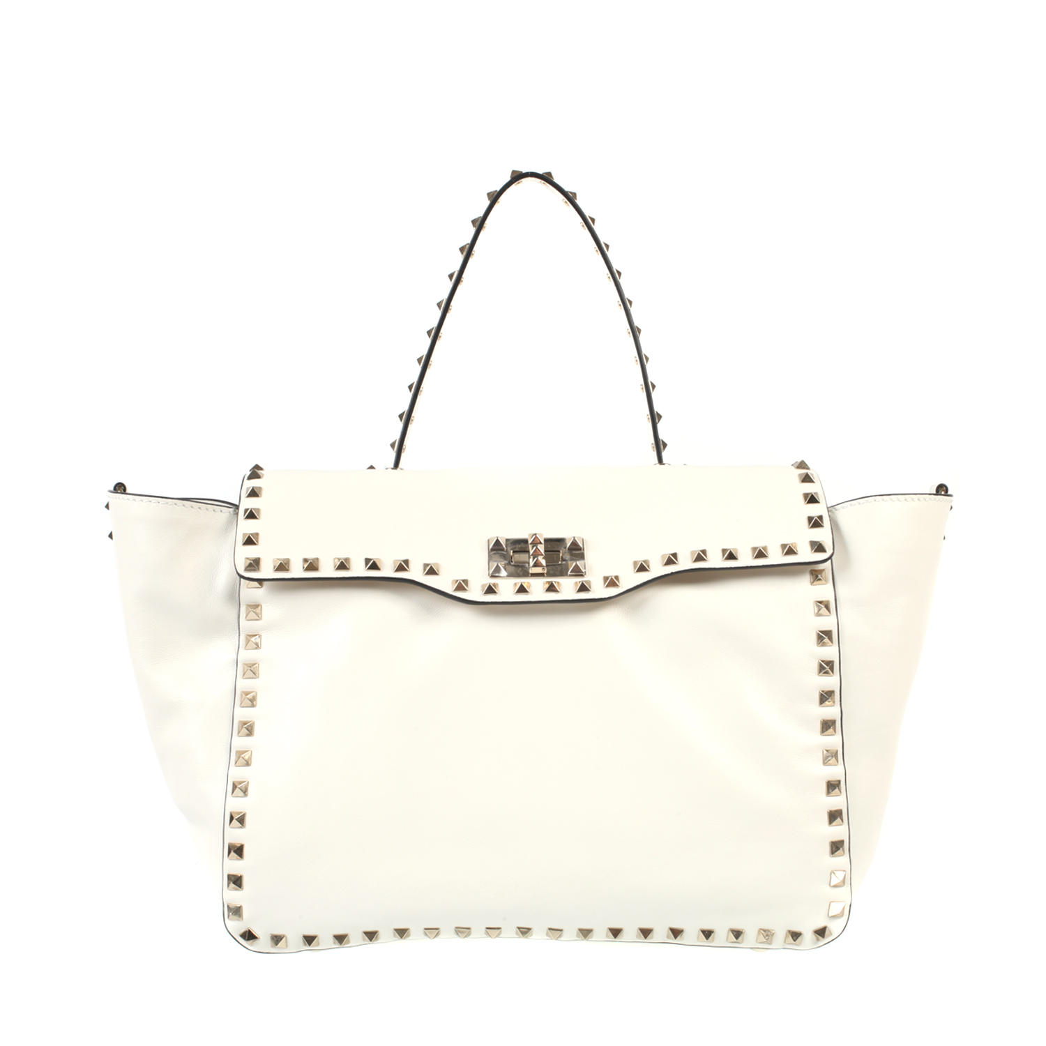 white designer bag valentino