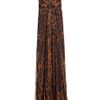 Alexander Mcqueen Silk Chiffon Ocelotprint Dress in Animal (leopard) - Lyst