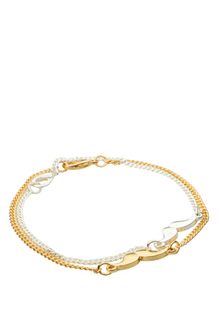 ASOS Collection Asos Pack Of Two Moustache Bracelets - Lyst