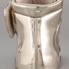 Maison Martin Margiela Metallic Flat Sneakers in Gold - Lyst