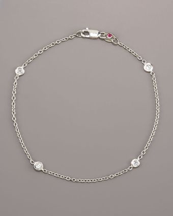 Roberto Coin Exclusive Tiny Treasure Diamond Station Bracelet - Lyst