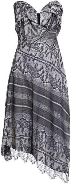 Vivienne Westwood Gold Label Lace Paper Dress - Lyst