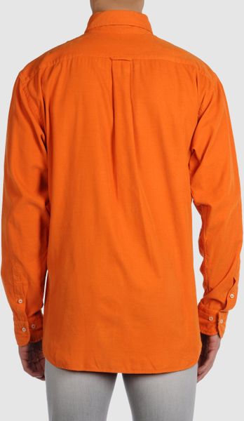 work shirts orange