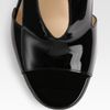 Christian Louboutin Creve Couer Patent Leather Sandals in Black - Lyst