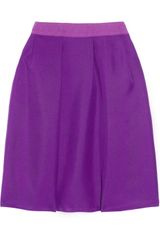 Giambattista Valli Silk-shantung Skirt