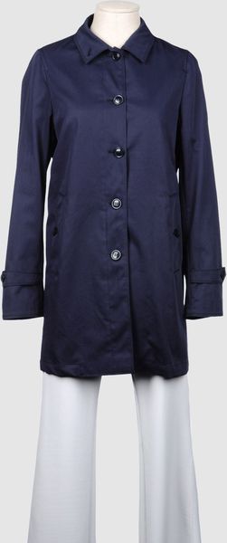 Mario Matteo Fulllength Jacket in Blue - Lyst