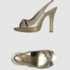 Rene Caovilla Platform Sandals in Gold - Lyst