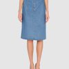 Stella Mccartney Denim Skirt in Blue - Lyst