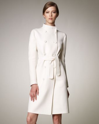  Double-breasted Cashgora Coat 
