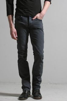 Acne Roc Ashes To Ashes Grey Straight Leg Jeans - Lyst