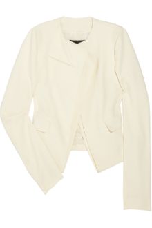 Calvin Klein Wool and Silk-blend Blazer - Lyst
