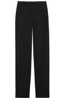 Helmut Lang Seam-detail Wool Pants - Lyst