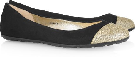 jimmy choo modell glitter ballet flats