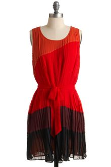 ModCloth Scarlet Tanager Dress - Lyst