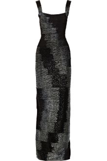 Hervé Léger Beaded Bandage Gown - Lyst