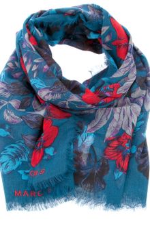 Marc By Marc Jacobs Floral Scarf - Lyst