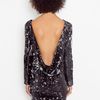 Nasty Gal Cruel Mirage Sequin Dress in Black - Lyst