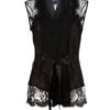 Oscar De La Renta Lace Top in Black - Lyst