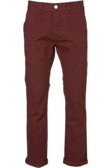 Topman Dark Port Slim Chinos - Lyst