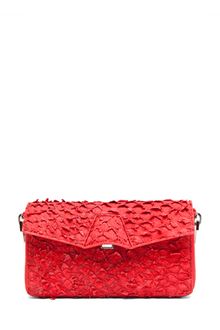 Alexander Wang Quillon Long Compact Perch Wallet in Persimmon - Lyst