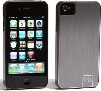Case-mate® Brushed Metal Iphone 4 & 4s Case - Lyst