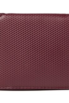 Comme Des Garçons Embossed Leather Billfold Zip Wallet - Lyst
