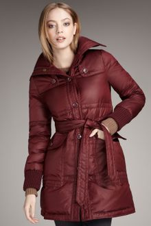 Marc By Marc Jacobs Kent Puffer Coat, Carmine - Lyst
