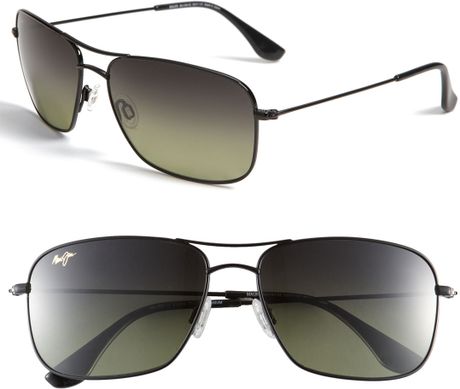maui jim polarized aviator sunglasses