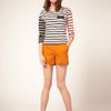 Sonia By Sonia Rykiel Multi Stripe Breton Tee in Multicolor (114ecrumarinenoir) - Lyst