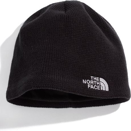 mens north face beanie black