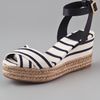 Tory Burch Karissa Wedge Sandals in Blue (navy) - Lyst